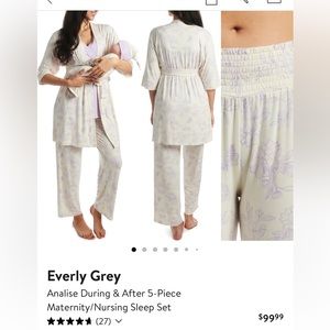 NWT Everly Grey Maternity 5 piece set